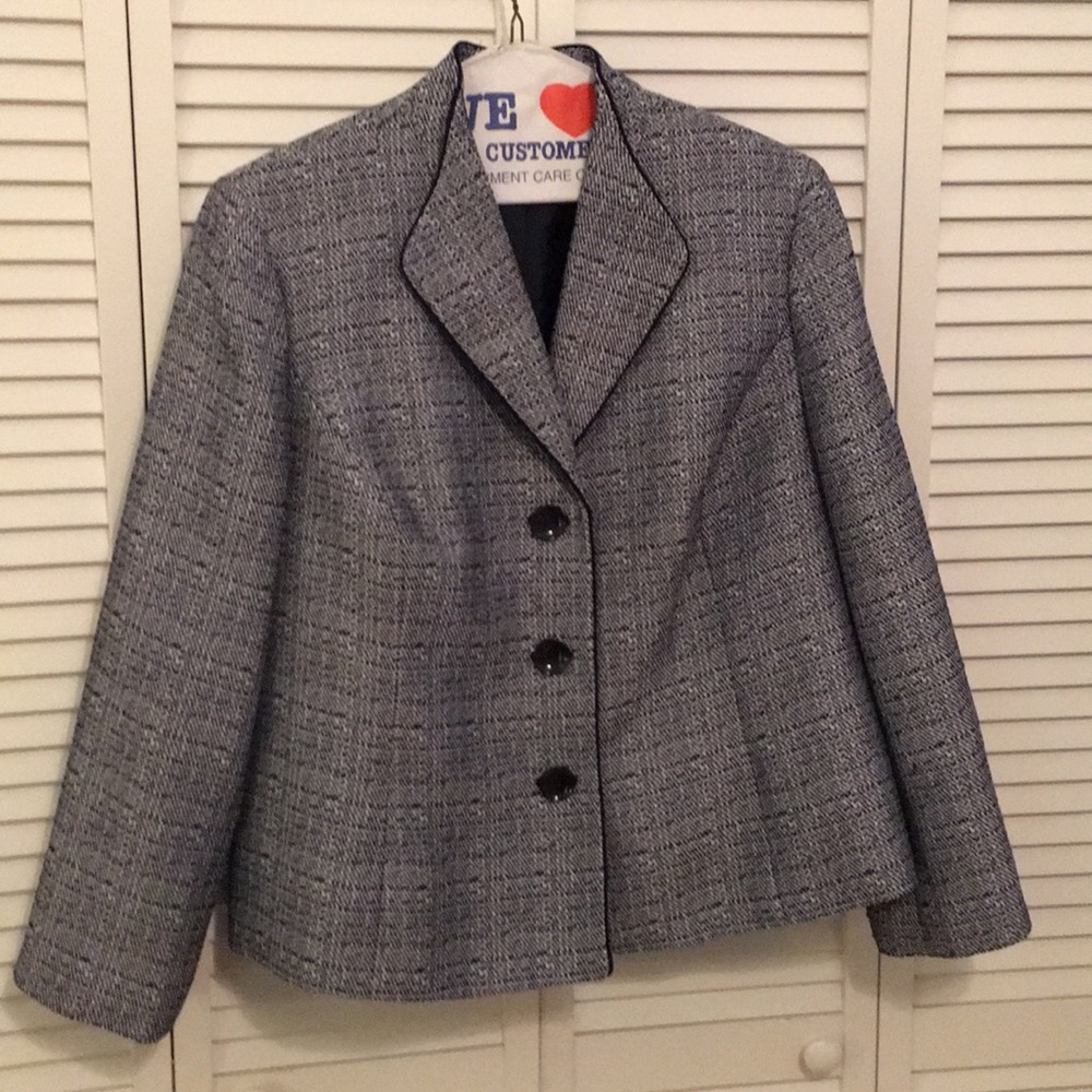 Blue and White Jacket